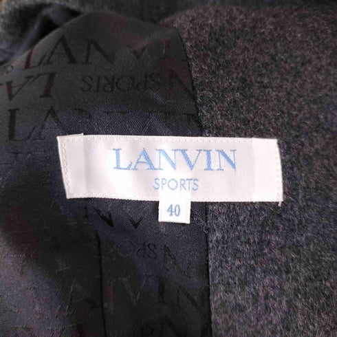 ラバンスポーツ LANVIN SPORT アンゴラウール 3B テーラードジャケット レディース EUR:40