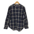 ジムフレックス GYMPHLEX チェック柄バンドカラーシャツ メンズ JPN:M