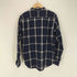 ジムフレックス GYMPHLEX チェック柄バンドカラーシャツ メンズ JPN:M