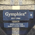 ジムフレックス GYMPHLEX チェック柄バンドカラーシャツ メンズ JPN:M