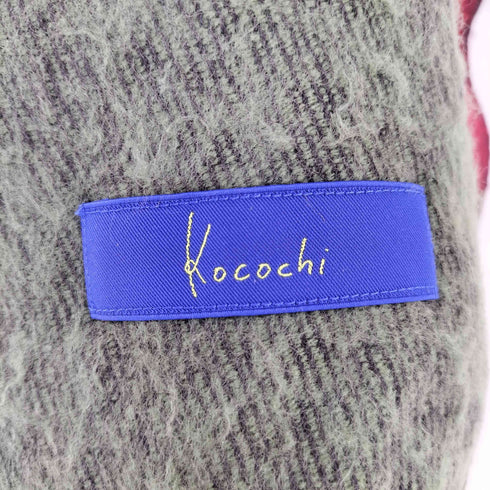 Kocochi マルチカラーフリンジマフラー メンズ ONE SIZE