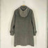 ラバンスポーツ LANVIN SPORT モヘヤ混 ウール フーデッド ロングコート レディース EUR:38