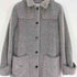 ラバンスポーツ LANVIN SPORT モヘヤ混 ウール フーデッド ロングコート レディース EUR:38