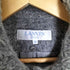 ラバンスポーツ LANVIN SPORT モヘヤ混 ウール フーデッド ロングコート レディース EUR:38