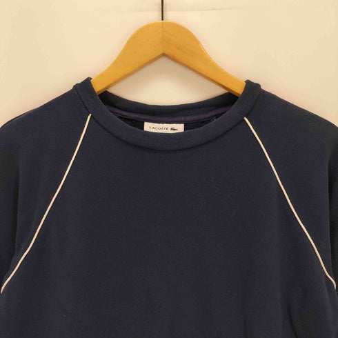 ラコステ LACOSTE ポケット付きクルーネックスウェット レディース JPN:38