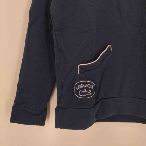 ラコステ LACOSTE ポケット付きクルーネックスウェット レディース JPN:38