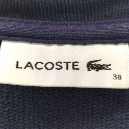 ラコステ LACOSTE ポケット付きクルーネックスウェット レディース JPN:38
