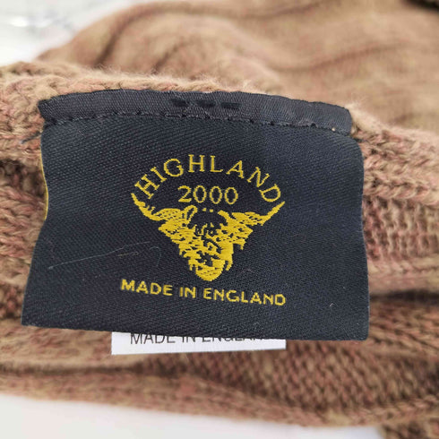 ハイランドトゥーサウザンド HIGHLAND2000 MADE IN ENGLAND コットンリネンメランジ ニットキャップ メンズ ONE SIZE