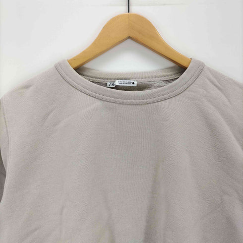 ザラ ZARA クロップドスウェット レディース JPN:M