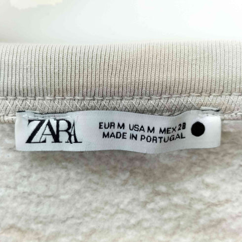 ザラ ZARA クロップドスウェット レディース JPN:M