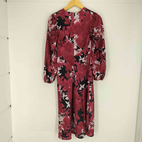 バナナリパブリック BANANA REPUBLIC 花柄サテンワンピース レディース 0
