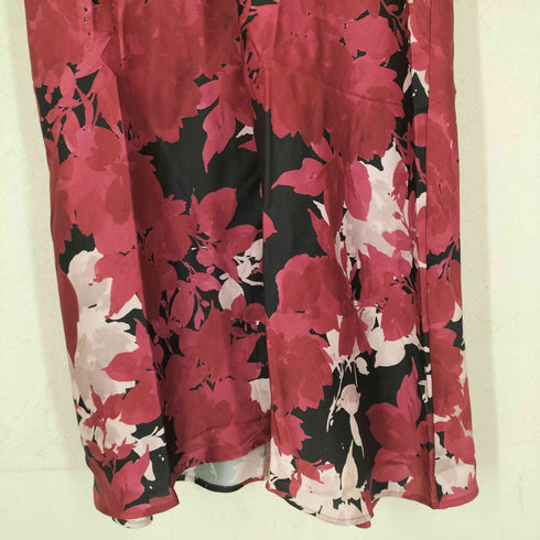 バナナリパブリック BANANA REPUBLIC 花柄サテンワンピース レディース 0