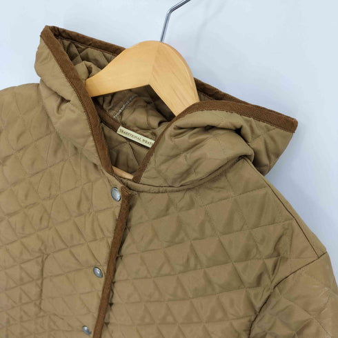 トラディショナルウェザーウェア Traditional Weatherwear スナップボタン キルティングコート レディース JPN:42