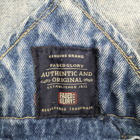フェイデッドグローリー FADED GLORY デニムペインターオーバーオール メンズ JPN:L