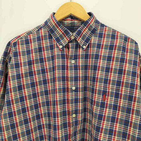 ラルフローレン RALPH LAUREN 90S blaire ボタンダウン マドラスチェック シャツ メンズ JPN:M