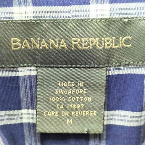 バナナリパブリック BANANA REPUBLIC 00S チェックシャツ メンズ JPN:M