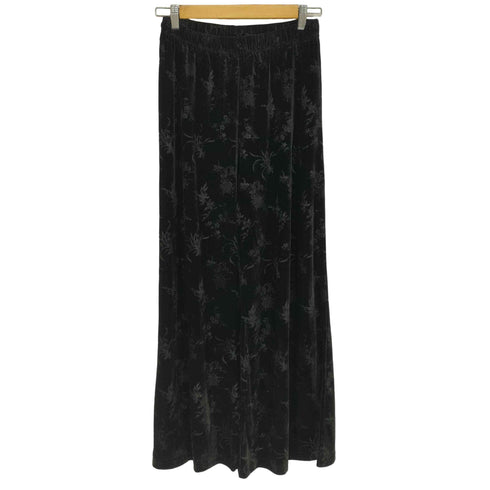 サハラ sahara 24AW Velour Emboss Flower Pants レディース FREE