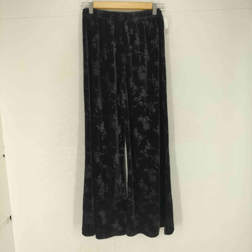 サハラ sahara 24AW Velour Emboss Flower Pants レディース FREE