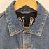 マウジー moussy vintage INDIGO JKT クロップド バックワッペンデニムジャケット レディース JPN:2