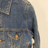 マウジー moussy vintage INDIGO JKT クロップド バックワッペンデニムジャケット レディース JPN:2