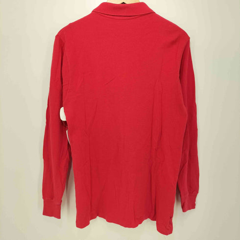 フレッドペリー FRED PERRY ロゴ刺繍 コットン L/S ポロシャツ メンズ import:S