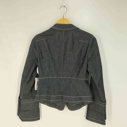 マックスマーラ MAX MARA イタリア製 白タグ フレアスリーブ 2B テーラードジャケット レディース JPN:36