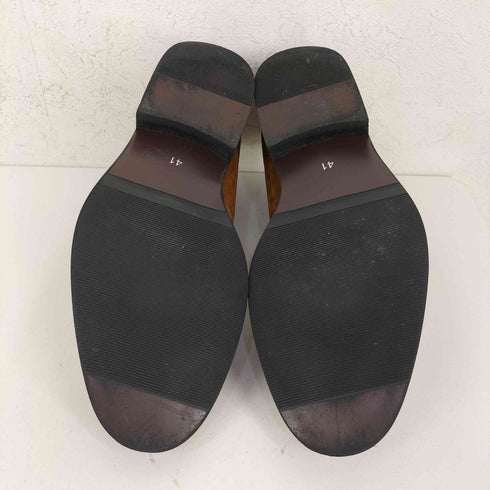 VICCI Driving Loafer with Gold Bit ホースビット スウェードローファー メンズ JPN:41