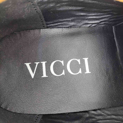 VICCI Driving Loafer with Gold Bit ホースビット スウェードローファー メンズ JPN:41