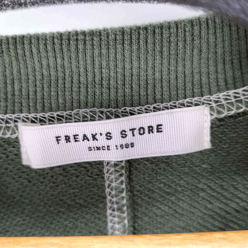 フリークスストア FREAKS STORE ステッチワイドスウェットプルオーバー レディース FREE