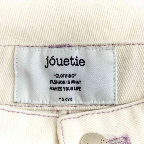 ジュエティ jouetie デニム フレアパンツ レディース JPN:S
