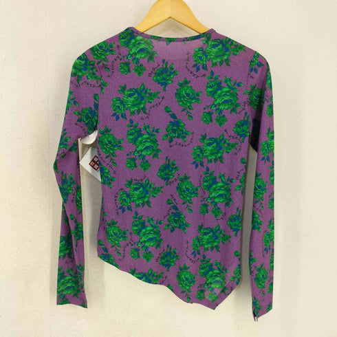 メゾンスペシャル MAISON SPECIAL Logo Flower Top レディース FREE