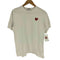 プレイコムデギャルソン PLAY COMME des GARCONS AD2020 PLAY RED HEART TEE ロゴ 刺繍 レッドハート S/S クルーネック Tシャツ メンズ JPN:L