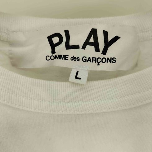 プレイコムデギャルソン PLAY COMME des GARCONS AD2020 PLAY RED HEART TEE ロゴ 刺繍 レッドハート S/S クルーネック Tシャツ メンズ JPN:L