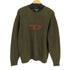ディーゼル DIESEL 90-00s MADE IN ITALY パンドラ期 Dロゴ アクリルウールニット メンズ import:L
