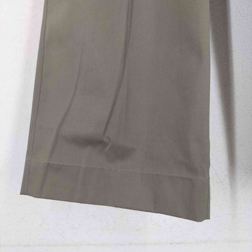 メゾンスペシャル MAISON SPECIAL 24AW 120/2/2 Suvin Cotton Gabardine Prime-Wide One Tuck Pants メンズ JPN:2