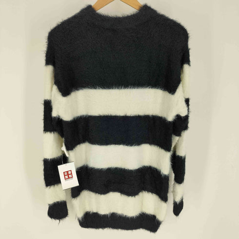 キャンディストリッパー Candy Stripper CHERRY BORDER SHAGGY KNIT ONE-PIECE チェリー ボーダー モヘアタッチ シャギー ニット レディース JPN:2