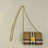 バーバリー BURBERRY ノヴァチェック チェーンウォレット カードケース レディース
