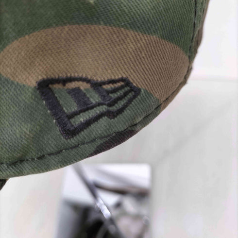ニューエラ NEW ERA 59FIFTY チームロゴ刺繍ベースボールキャップ 迷彩 ウッドランドカモ メンズ 7 1/2