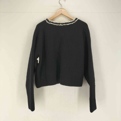 エッフェビームス EFFE BEAMS フリンジテープ カーディガン レディース