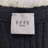 エッフェビームス EFFE BEAMS フリンジテープ カーディガン レディース