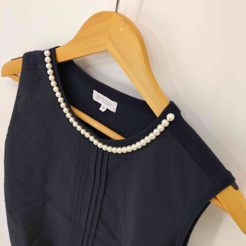 マッキントッシュフィロソフィー MACKINTOSH PHILOSOPHY ビジュー装飾ノースリーブブラウス レディース JPN:38