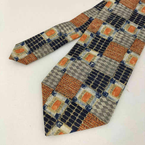 レノマ renoma PARIS MADE IN ITALY シルク100 総柄ネクタイ メンズ