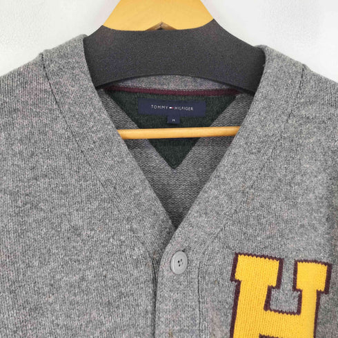 トミーヒルフィガー TOMMY HILFIGER レタードカーディガン メンズ JPN:M