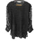メッシュデザイン L/S トップス レディース