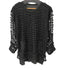 メッシュデザイン L/S トップス レディース