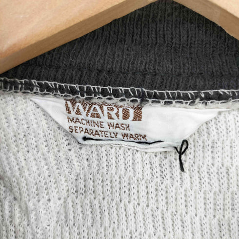 モンゴメリーワード MONTGOMERY WARD 70s 三角タグ ジップアップキルティングブルゾン ブラック EMAR ZIPPER メンズ