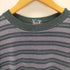 usa made マルチボーダークルーネックTシャツ メンズ