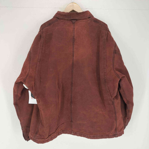 カーハート Carhartt 80S~ MADE IN USA ミシガンチョアコート 裏地ブランケット 襟ダック メンズ XXL