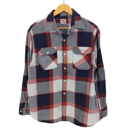 リーバイス Levis 90s ブロックチェック ワークシャツ メンズ import:M