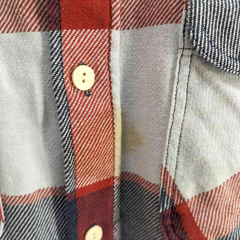 リーバイス Levis 90s ブロックチェック ワークシャツ メンズ import:M